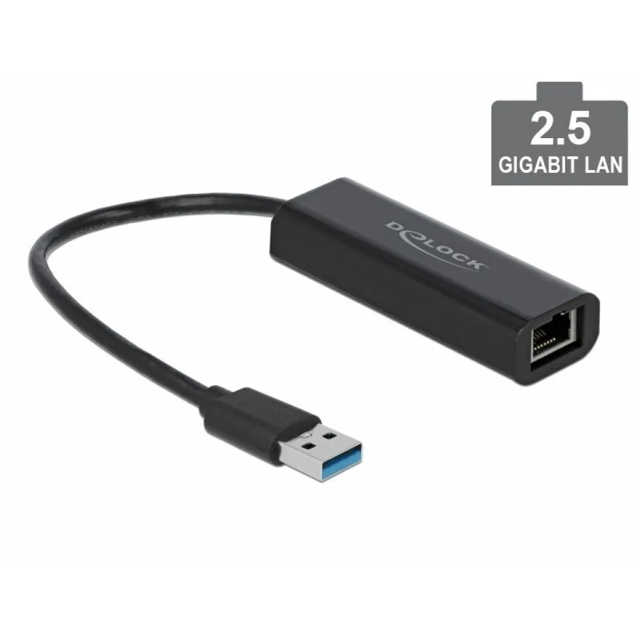 DeLock 66299 Αντάπτορας Δικτύου USB με Ενσύρματη Σύνδεση Ethernet - Image 1