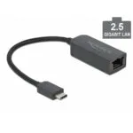DeLock 66645 Αντάπτορας Δικτύου USB-C με Ενσύρματη Σύνδεση Ethernet