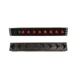 Techly Πολύπριζο Rack NET-PRA-TEH-032 1τμχ