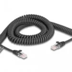 DeLock U/UTP Cat.5e (Gigabit) Καλώδιο Δικτύου Ethernet 3m Μαύρο