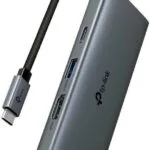 TP-LINK UH7021C USB-C Docking Station με HDMI 4K PD Μαύρο