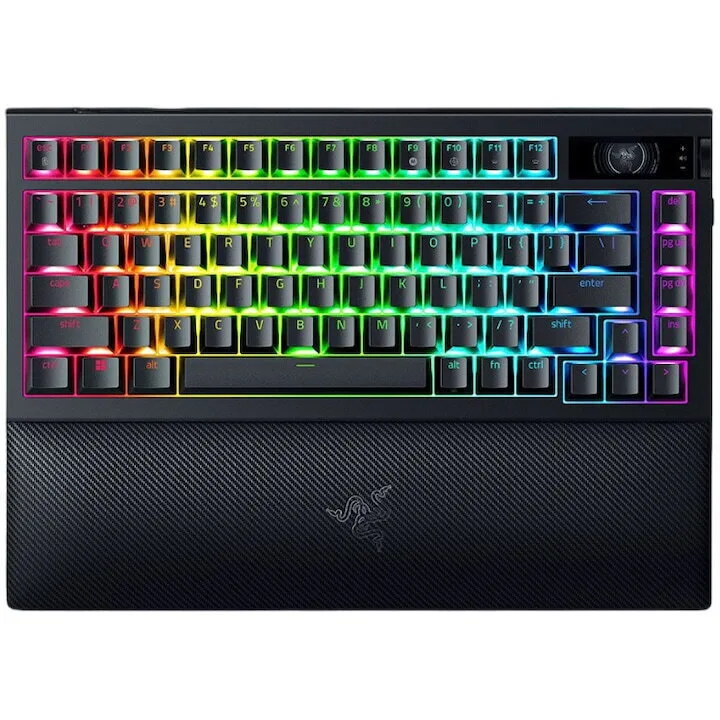 20250930152250_razer_blackwidow_v4_pro_asyrmato_gaming_michaniko_pliktrologio_75_me_razer_orange_diakoptes_kai_rgb_fotismo_international_english.jpeg Razer BlackWidow V4 Pro Ασύρματο Gaming Μηχανικό Πληκτρολόγιο 75% με Razer Orange διακόπτες και RGB φωτισμό (International English) - Image 1