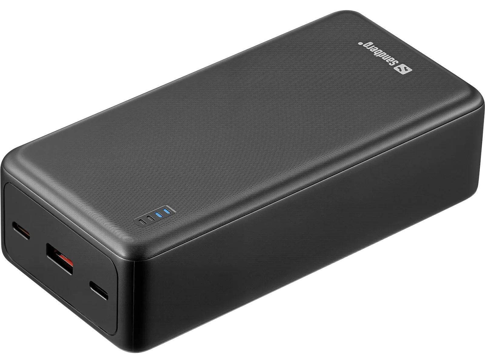 Sandberg Saver Power Bank 27000mAh με Θύρα USB-A και Θύρα USB-C Μαύρο - Image 1