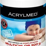 Acrylmed Multichlor 3 In 1 Multifunctional Chlorine Release Tablets 200 G 1 Kg