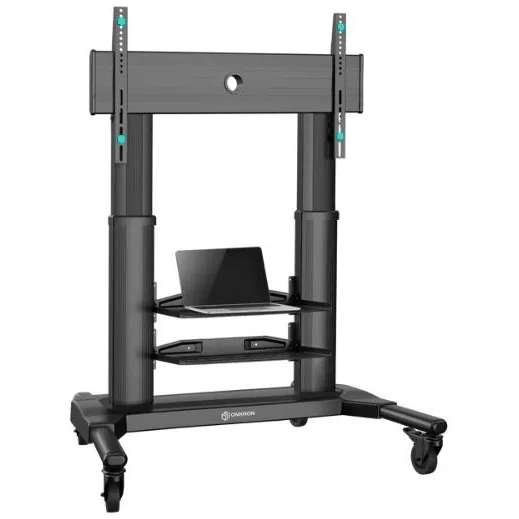 Onkron Βάση Τηλεόρασης Τοίχου έως 80" και 55kg Μαύρο - Image 1