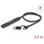 DeLock Hub 4 Θυρών USB 3.2 με σύνδεση USB-A 64272
