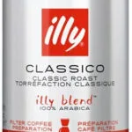 Illy Καφές Φίλτρου Arabica Classico Αλεσμένος μέτρια ψημένος 250gr 01-02-0001