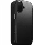 Nomad Book Δερμάτινο Μαύρο (iPhone 17)