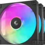 Deepcool Fd14 Case Fan 140mm (1650rpm / 82.53cfm) με ARGB Φωτισμό και Σύνδεση 3-Pin / 4-Pin PWM 3τμχ