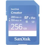 Sandisk 256GB V60 UHS-II 280MB/s