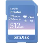 Sandisk 512GB V60 UHS-II 280MB/s