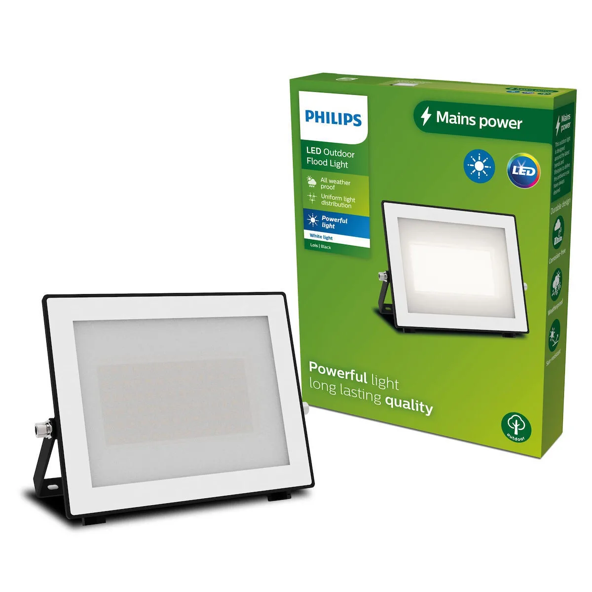 20251003140730_philips_provoleas_led_thermo_leyko_3000k_36514800.jpeg Philips Προβολέας LED Θερμό Λευκό 3000K 36514800 - Image 1