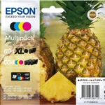 Epson 604XL Γνήσιο Πακέτο 4 Μελανιών Εκτυπωτή InkJet Κίτρινο / Κυανό / Ματζέντα / Μαύρο (C13T10H94010)