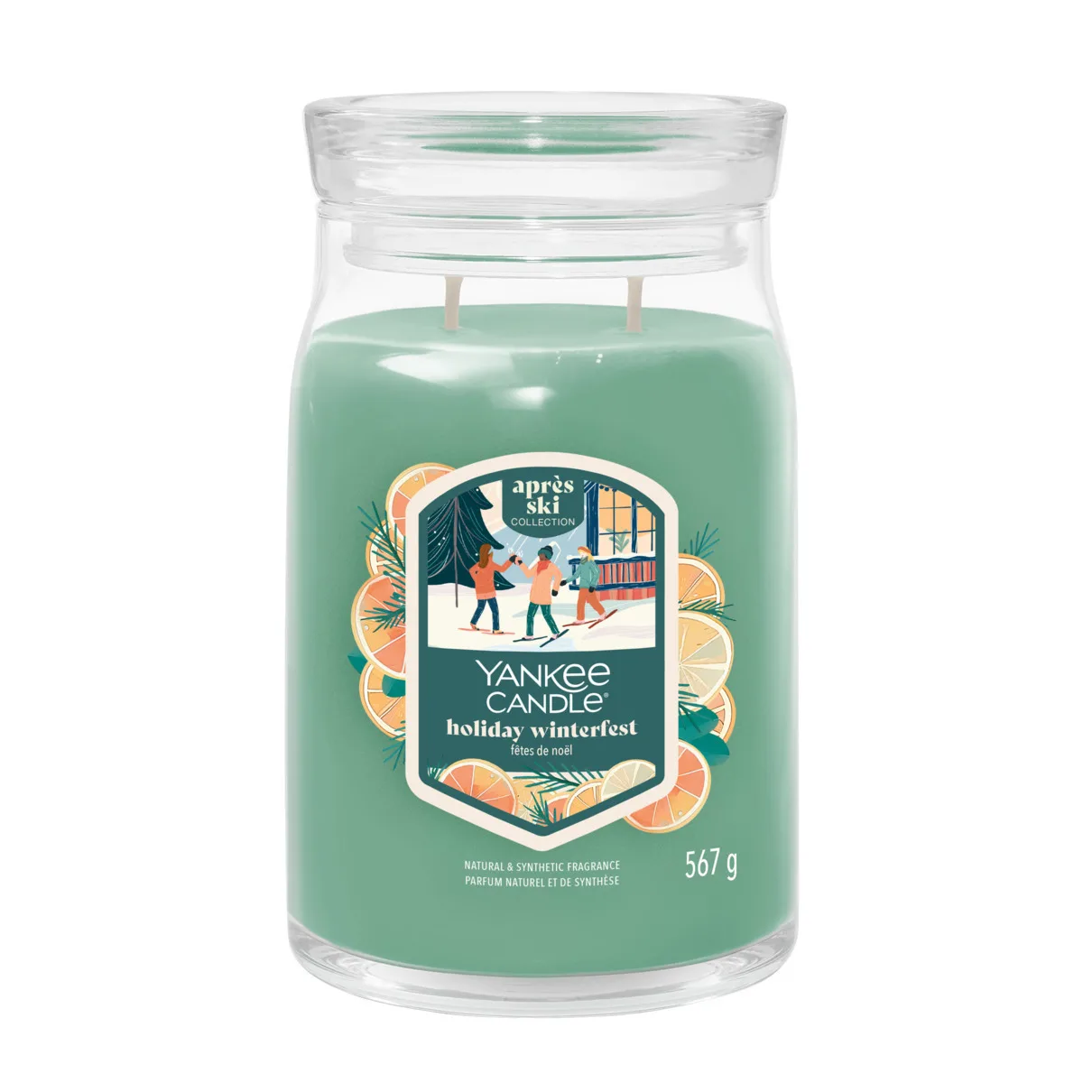 20251006092835_yankee_candle_aromatiko_keri_signature_se_vazo_me_aroma_holiday_winterfest_yankee_candle_2653155.jpeg Yankee Candle Αρωματικό Κερί Signature σε Βάζο με Άρωμα Holiday Winterfest Yankee Candle 567gr 2653155 - Image 1