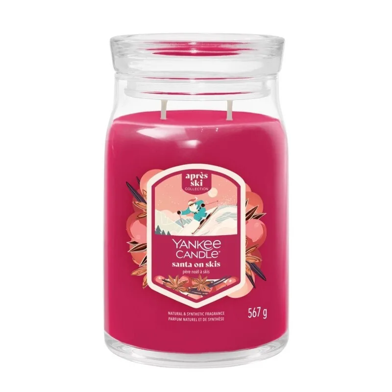 Yankee Candle Αρωματικό Κερί Signature σε Βάζο με Άρωμα Santa On Skis Yankee Candle 567gr 2653153 - Image 1
