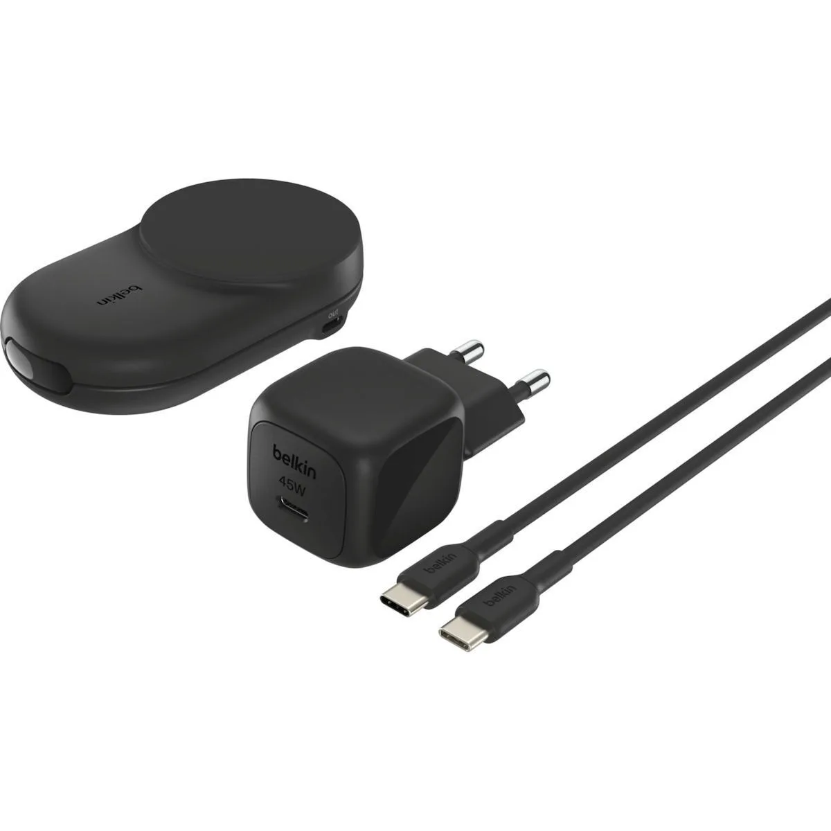 20251006132333_belkin_asyrmatos_fortistis_qi2_me_thyra_usb_c_25w_mayros_ultracharge.jpeg Belkin Ασύρματος Φορτιστής Qi2 με Θύρα USB-C 25W Μαύρος (UltraCharge) - Image 1