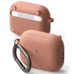 Ringke Onyx Magnetic Θήκη Σιλικόνης σε Ροζ χρώμα για Apple AirPods Pro 3