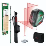 Bosch Universal Level 3 Αυτορυθμιζόμενο Γραμμικό Αλφάδι Laser Κόκκινης Δέσμης 1.5V με Εύρος Εργασίας 10m