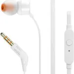 JBL T110e In-ear Handsfree Ακουστικά με Βύσμα 3.5mm Λευκό