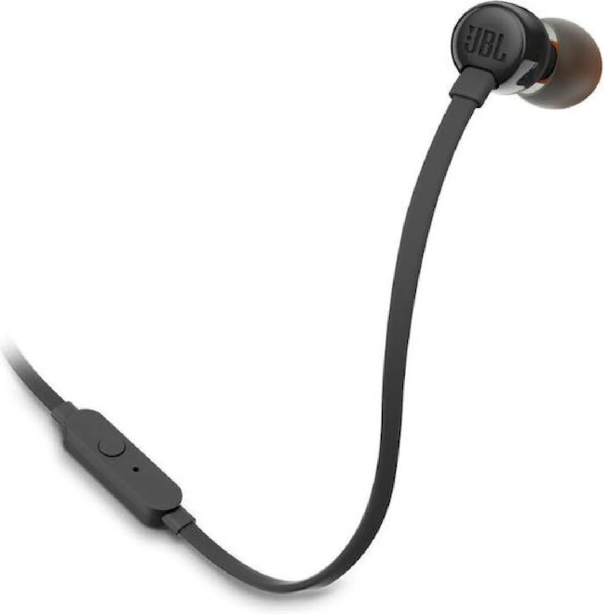 20251007123850_jbl_t110e_in_ear_handsfree_akoustika_me_vysma_3_5mm_mayro.jpeg JBL T110e In-ear Handsfree Ακουστικά με Βύσμα 3.5mm Μαύρο - Image 1