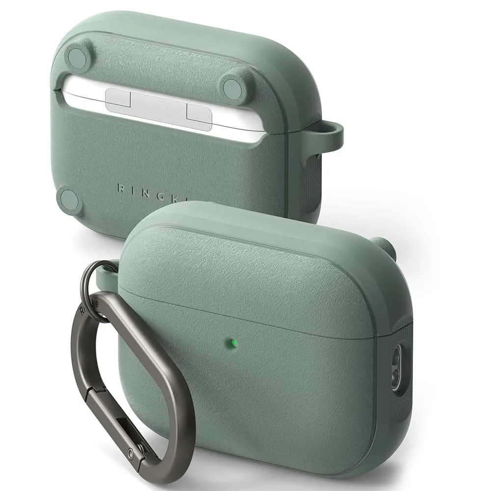 20251009105551_ringke_onyx_magnetic_thiki_me_gantzo_se_prasino_chroma_gia_apple_airpods_pro.jpeg Ringke Onyx Magnetic Θήκη Σιλικόνης με Γάντζο σε Πράσινο χρώμα για Apple AirPods Pro 3 - Image 1