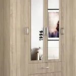 Romana 160 Son Τετράφυλλη Ντουλάπα με Καθρέπτη Son 160x52x205cm