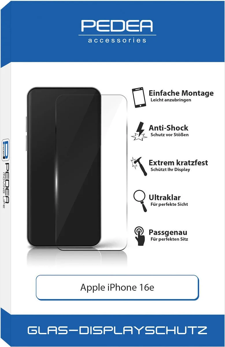 Pedea Screen Protector (iPhone 17e / 16e / 14 / 13 / 13 Pro) - Image 1