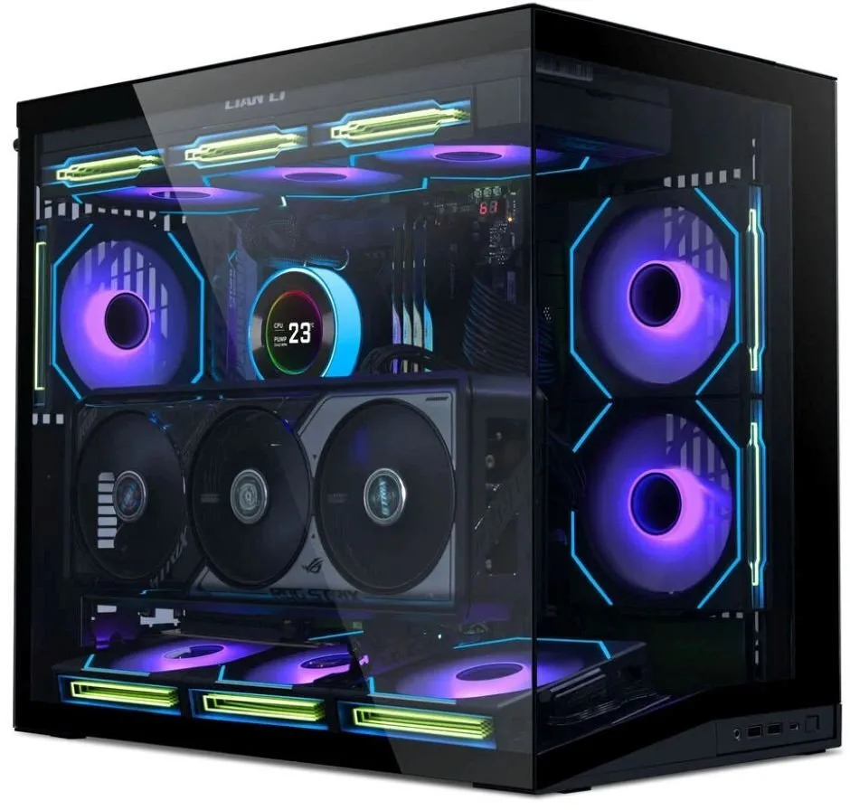 20251010162649_lian_li_o11_dynamic_mini_v2_midi_tower_kouti_ypologisti_me_plaino_parathyro_mayro.jpeg Lian Li O11 Dynamic Mini V2 Gaming Midi Tower Κουτί Υπολογιστή με Πλαϊνό Παράθυρο Μαύρο - Image 1
