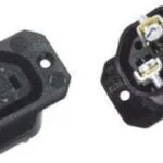 Bachmann Socket Bachmann Iec320 C13 Refrigeration Devices Black Screw Terminals