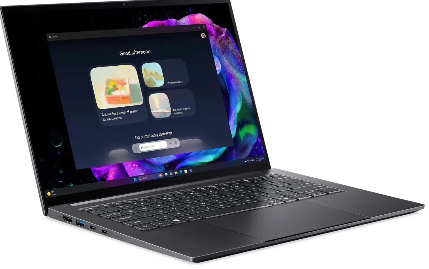 Acer Swift X 14" (Ultra 9-285H/32GB/1.0TB SSD/GeForce RTX 5060/W11 Home) (US Keyboard) - Image 1