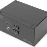 Digitus 2-port 4k60hz 4xdp In 2xusb-b 2xaudio KVM & Data Switch DS-12862