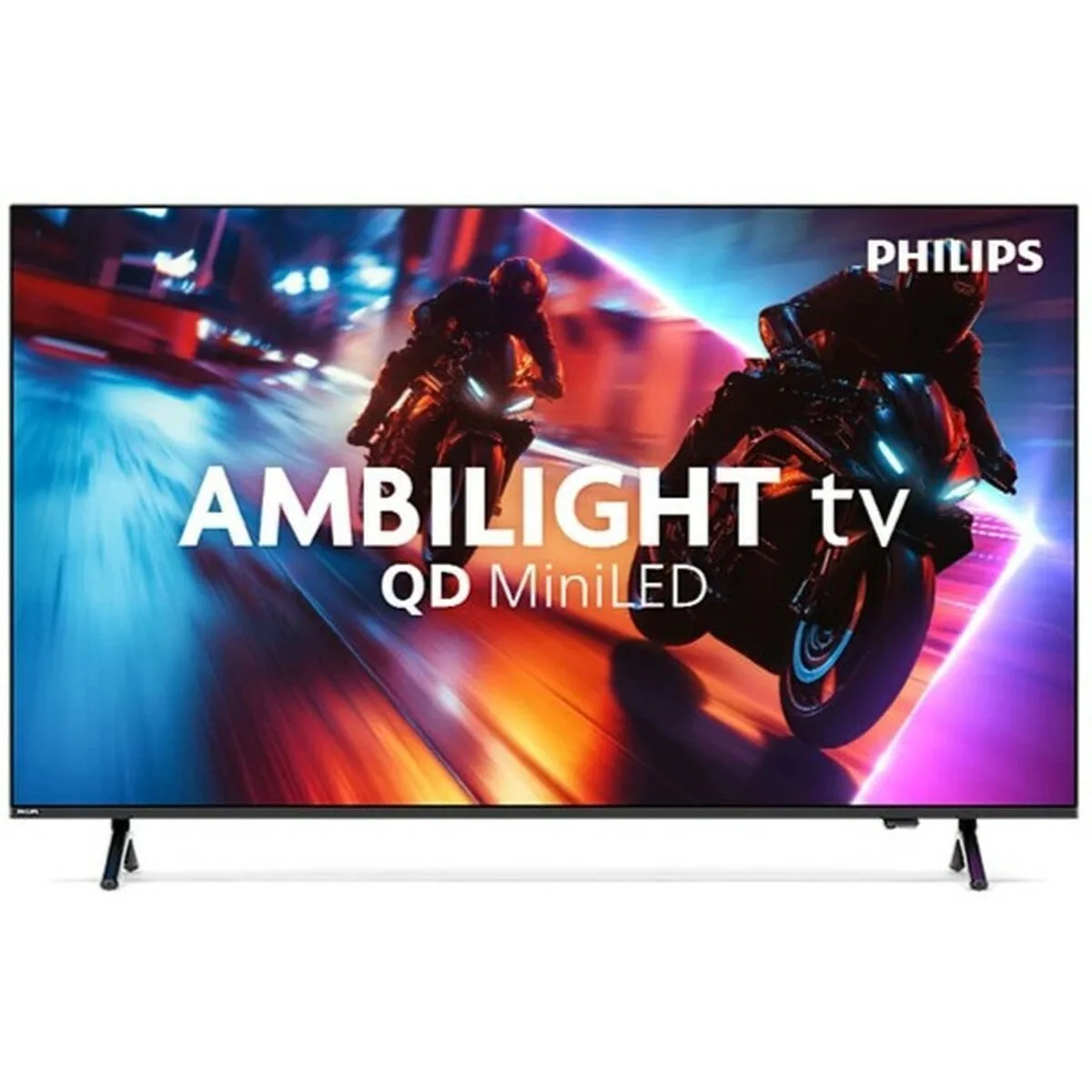 Philips Smart Τηλεόραση 85" 4K UHD Mini LED QD Ambilight HDR (2025) 85MLED910/12 - Image 1