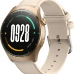 Mibro Lite 3 45mm Smartwatch με Παλμογράφο (Light gold)