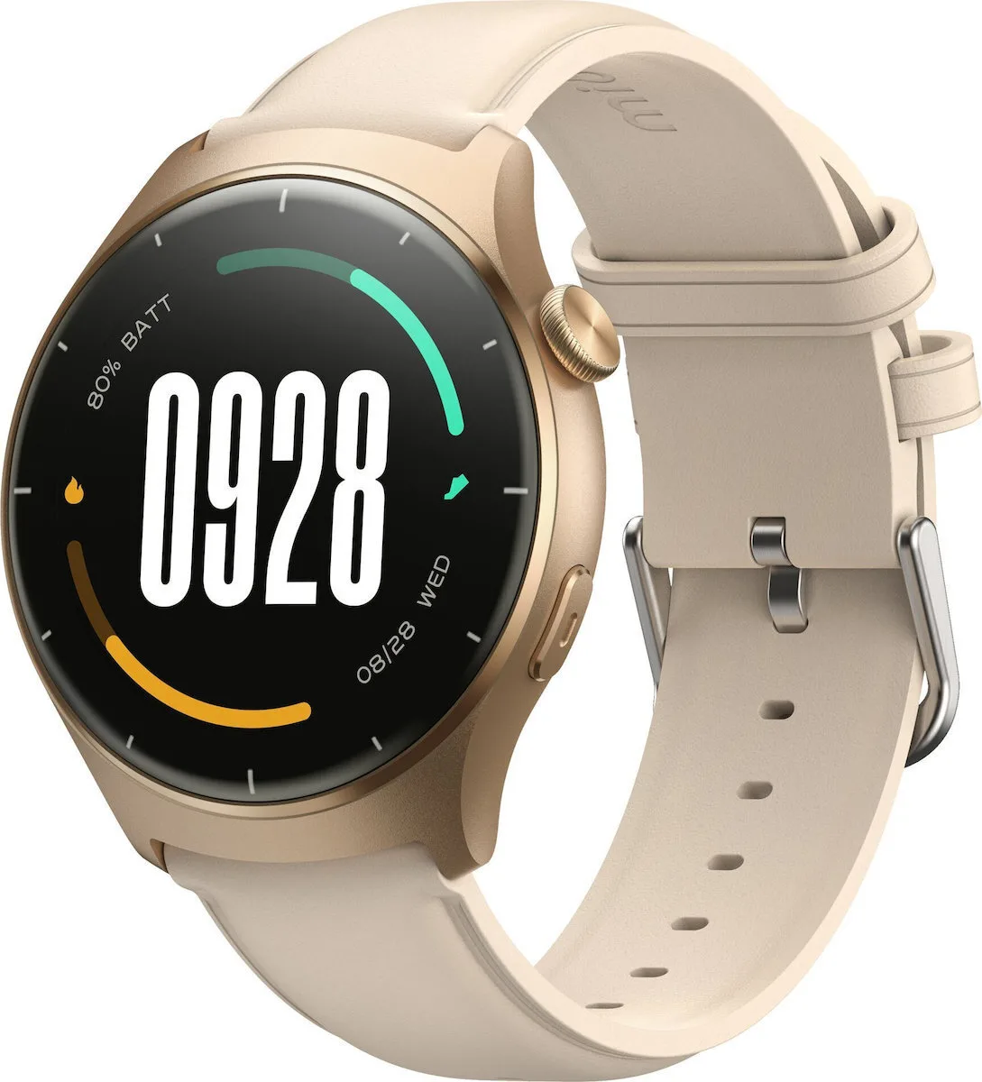20251014153900_mibro_lite_3_45mm_smartwatch_me_palmografo_light_gold.jpeg Mibro Lite 3 45mm Smartwatch με Παλμογράφο (Light gold) - Image 1