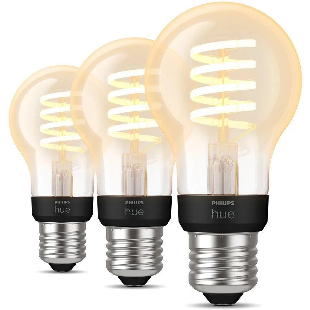 Philips Smart Λάμπες LED 7W για Ντουί E27 και Σχήμα A60 Ρυθμιζόμενο Λευκό 550lm 3τμχ 929002477504 - Image 1
