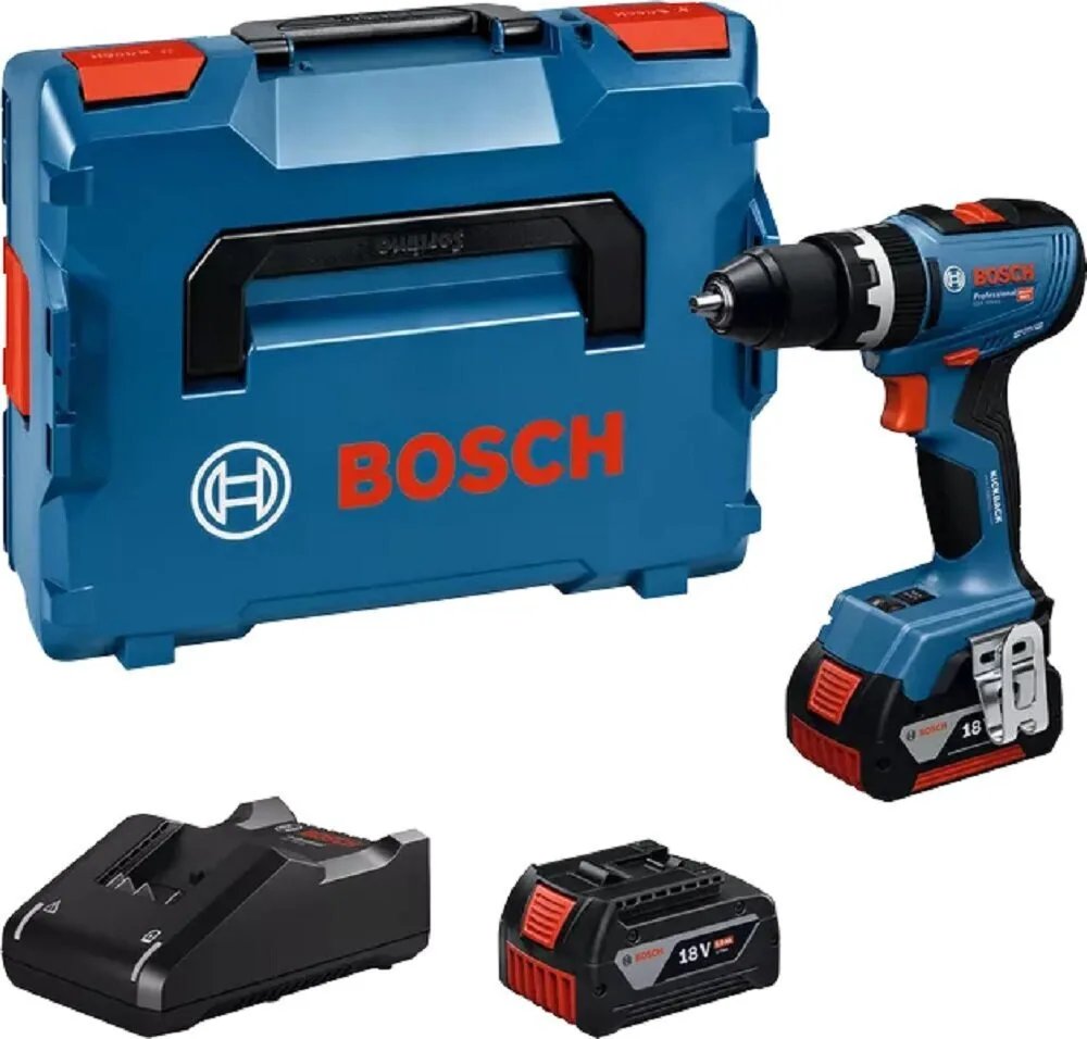 Bosch GSB 18V-65 Δραπανοκατσάβιδο Μπαταρίας Brushless 18V 2x5Ah 06019N3303 - Image 1