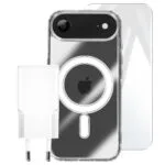 4smarts Iphone Air 3-in-1 Premium Starter Pack Case 20w Usb-c Charger Sienna