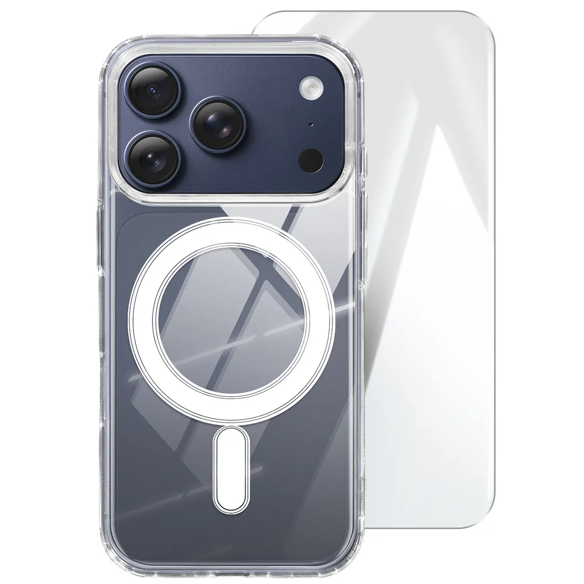 20251020095855_4smarts_magsafe_case_iphone_17_pro_max_premium_pack_9h_tempered_glass_sienna.jpeg 4smarts Magsafe Case Iphone 17 Pro Max Premium Pack 9h Tempered Glass Sienna - Image 1