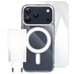 4smarts Case Iphone 17 Pro Premium 3-in-1 Starter Pack 20w Usb-c Charger Sienna