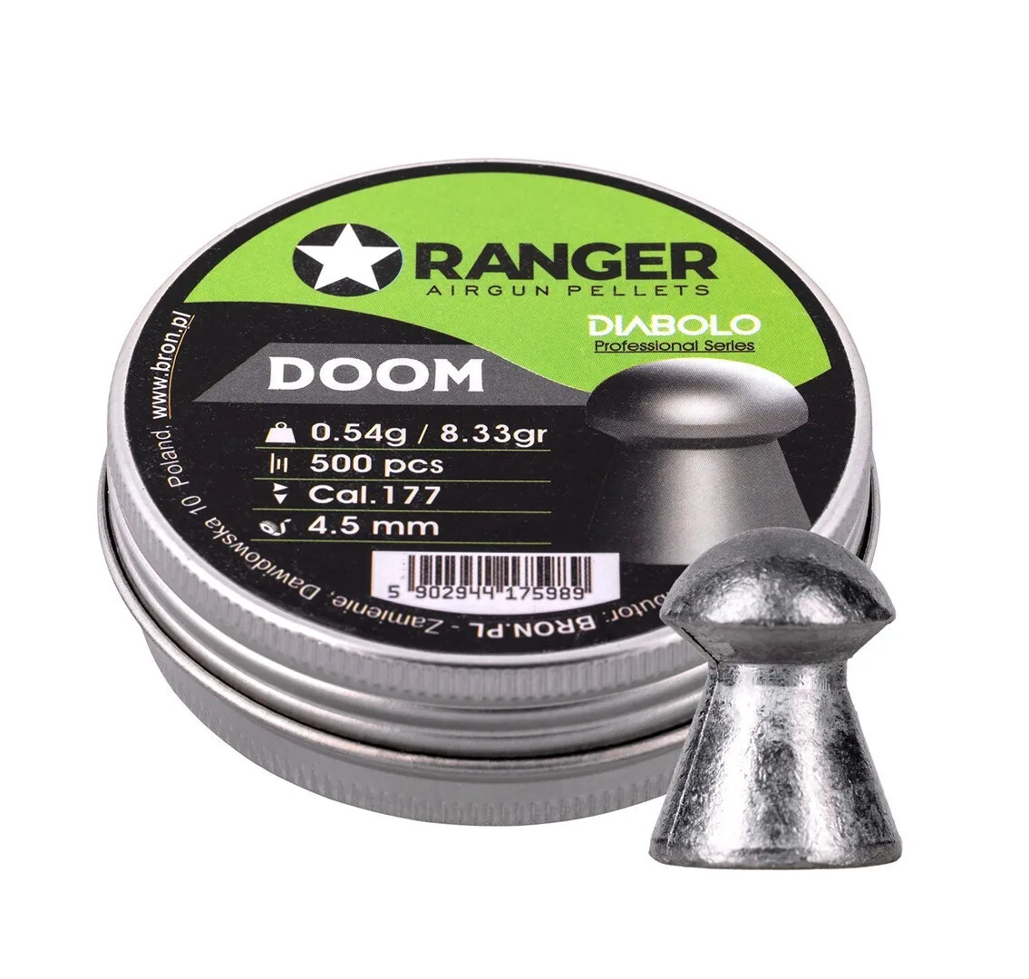 20251029180124_4_5_mm_ranger_diabolo_professional_doom_shotgun_500_pcs_0_54_g_rag.jpeg 4.5 Mm Ranger Diabolo Professional Doom Shotgun 500 Pcs 0,54 G Rag - Image 1
