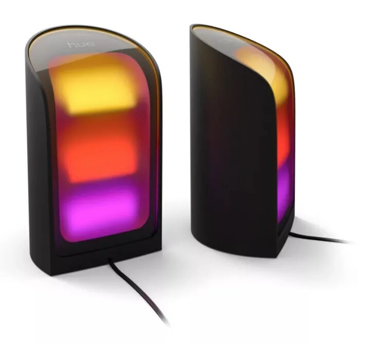 20251030113215_philips_hue_play_bluetooth_wifi_diakosmitiko_fotistiko_led_mpatarias_mayro_2tmch_385993.jpeg Philips Smart Διακοσμητικό Φωτιστικό Hue Play LED RGB 2τμχ 385993 - Image 1