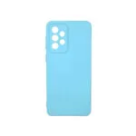 Θήκη Samsung Galaxy A33 5g Silky Soft Touch Silicone Τιρκουάζ Προστασία Κάμερας
