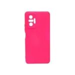 Θήκη Xiaomi Redmi Note 10 Pro 10 Pro Max Silky Soft Touch Silicone Φούξια Προστασία Κάμερας