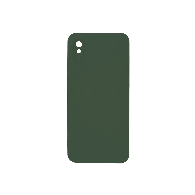 20251103142312_skouro_prostasia_kameras_back_cover_silikonis_prasino_redmi_9a_9at_000019048.jpeg Θήκη Xiaomi Redmi 9a Silky Soft Touch Silicone Πράσινο Σκούρο Προστασία Κάμερας - Image 1