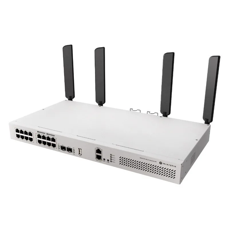 MikroTik CRS418-8P-8G-2S+5AXQ2AXQ-RM v7 Managed L2 PoE+ Switch με 16 Θύρες Gigabit (1Gbps) Ethernet και 2 SFP Θύρες - Image 1