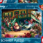 Thomas Kinkade Disney Lilo and Stitch Aloha Christmas Puzzle 2D 1000pcs