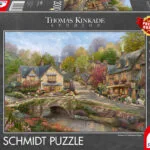 Thomas Kinkade: Summer in Cobblestone Village Puzzle 2D 2000pcs