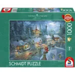 Thomas Kinkade: Santa’s Silent Night Puzzle 2D 1000pcs