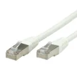Value S/FTP Cat.6 (Gigabit) Καλώδιο Δικτύου Ethernet 1m Λευκό 21.99.1336