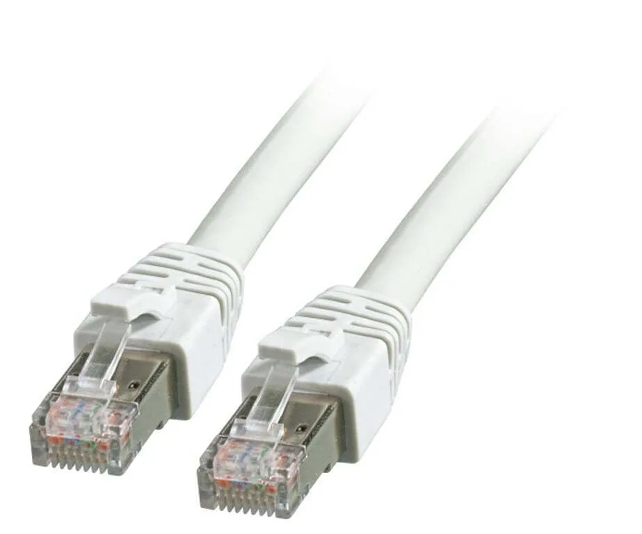 EFB S/FTP Cat.8.1 Καλώδιο Δικτύου Ethernet 1m Γκρι K5528GR.1 - Image 1
